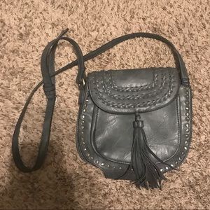 Brand new grey cross body purse!!!